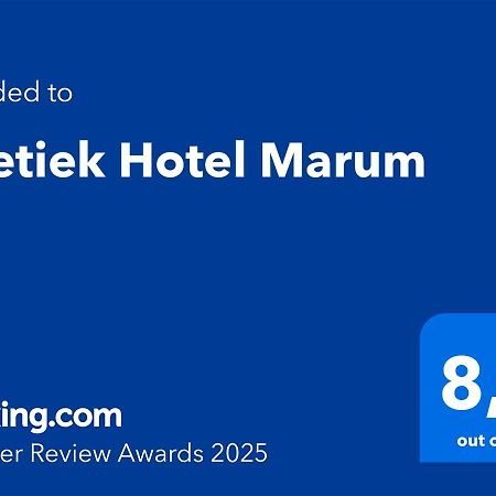 Boetiek Hotel Marum Buitenkant foto