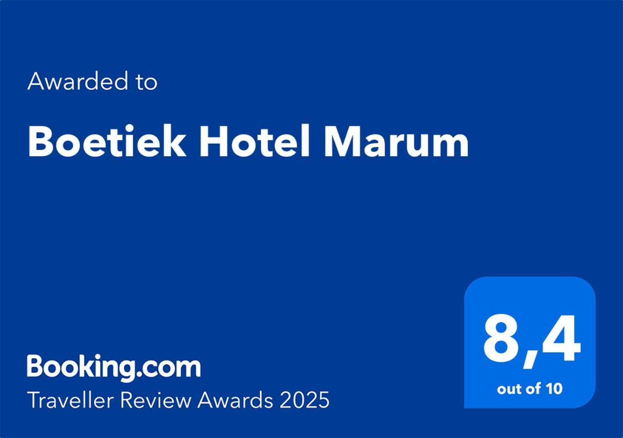 Boetiek Hotel Marum Buitenkant foto